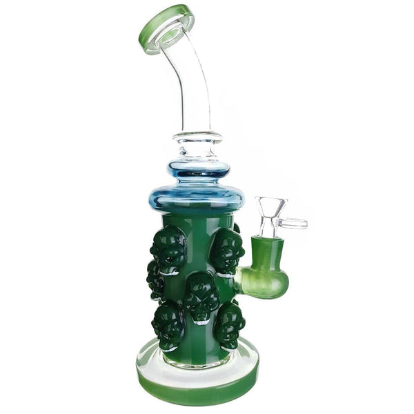 Stacked skull bubbler